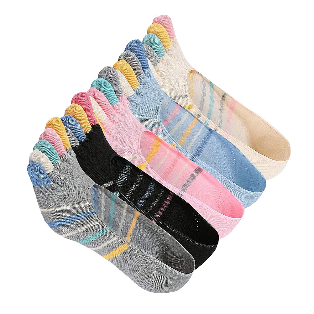 5켤레 요가용 여성용 5손가락 양말, 보이지 않는 로우 - Invisibility Sock Loafer 리뷰 및 가격