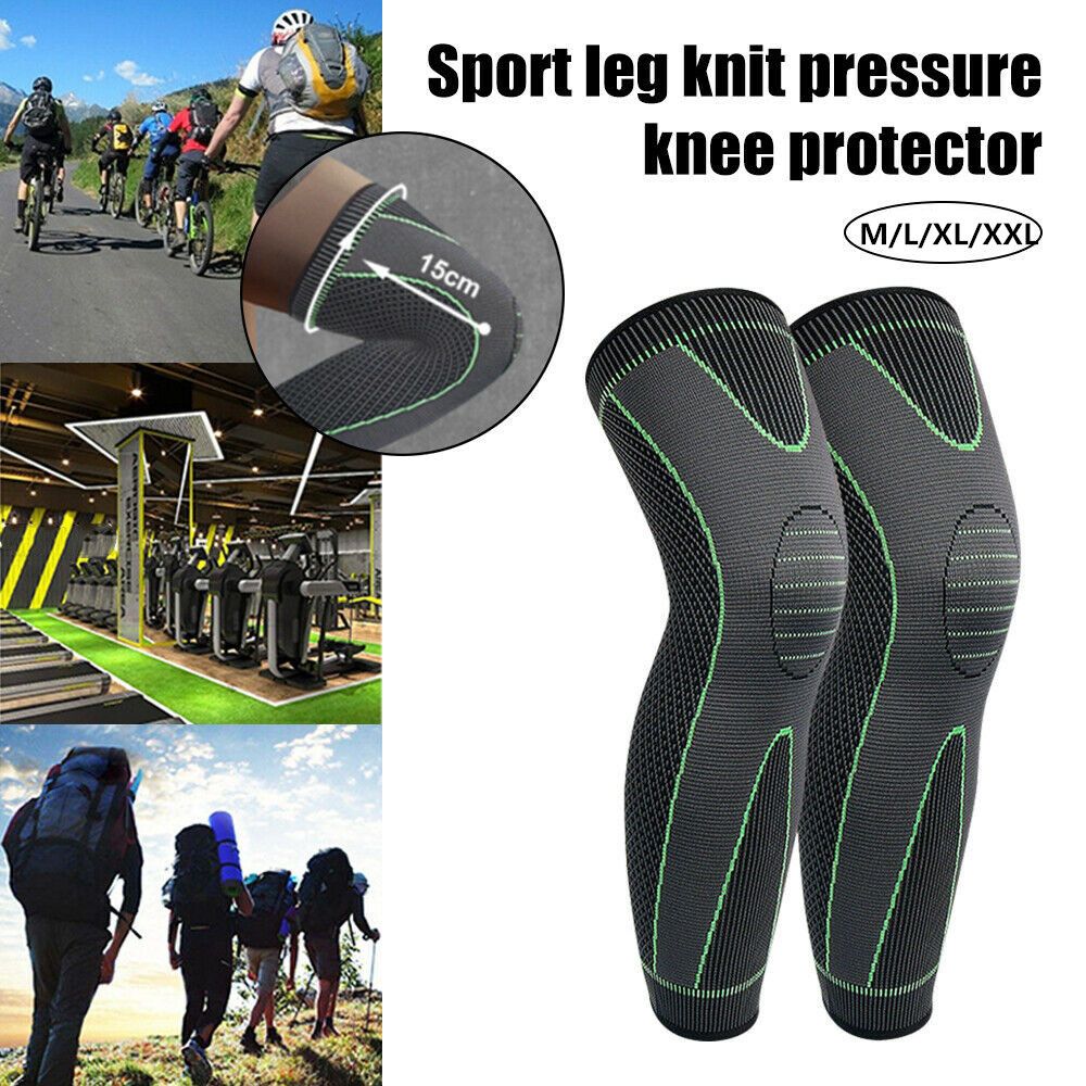무릎 지원 버팀대 압축 긴 전체 다리 소매 관절염 달리 - Compression Sleeve Calf 리뷰 및 가격