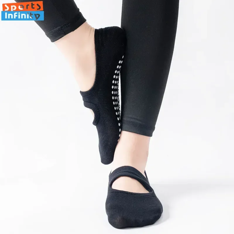 여성용 실리콘 미끄럼 방지 패션 백리스 요가 양말, 필 - Grip Sock Yoga 리뷰 및 가격